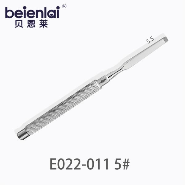 Benlai Dental Bone Chisel E022-011 SXD 5#, Single 5.5 Bevel Flat Tip, φ9.5 Solid Handle